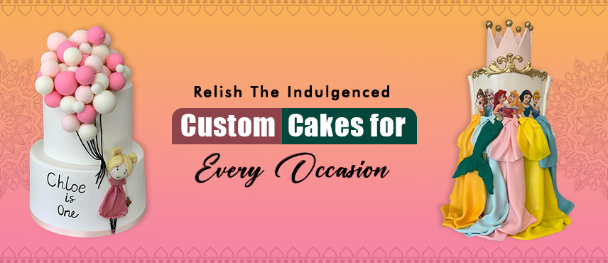 Relish The Indulgence: Custom Cakes for Every Occasion.