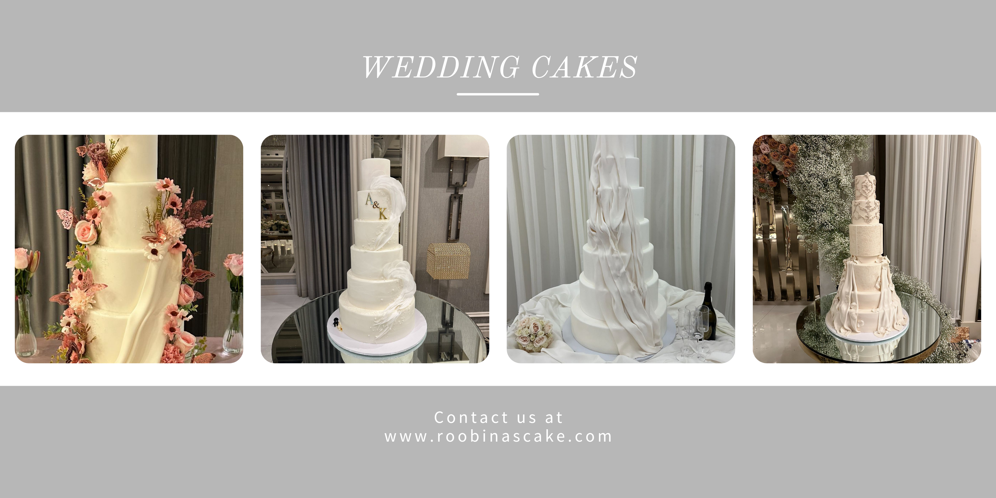 Inspired Elegance | Wedding Cakes by Roobina’s Cake – Los Angeles, Glendale, Beverly Hills & Beyond