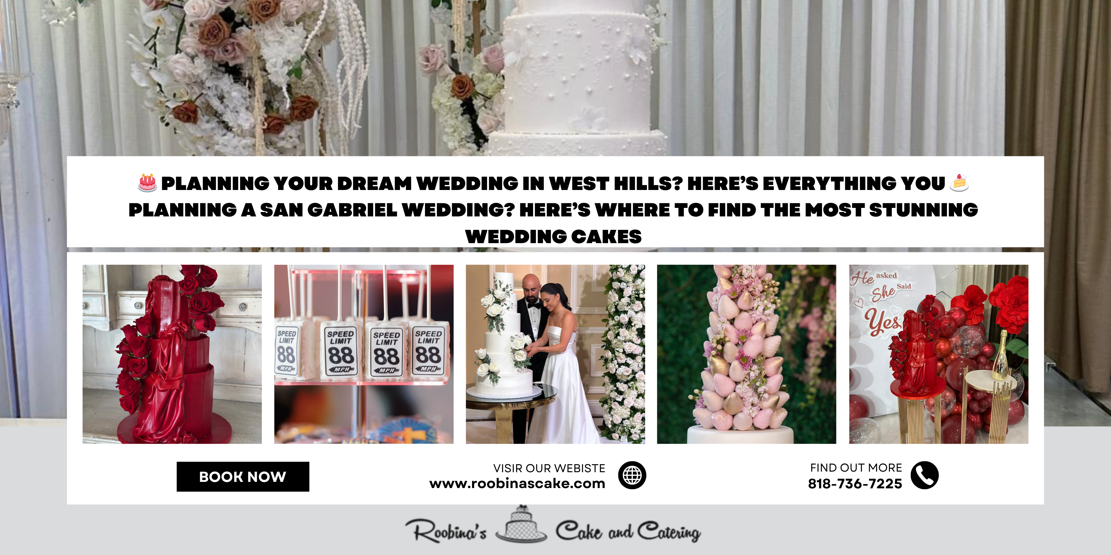 Planning a San Gabriel Wedding? Here’s Where to Find the Most Stunning Wedding Cakes