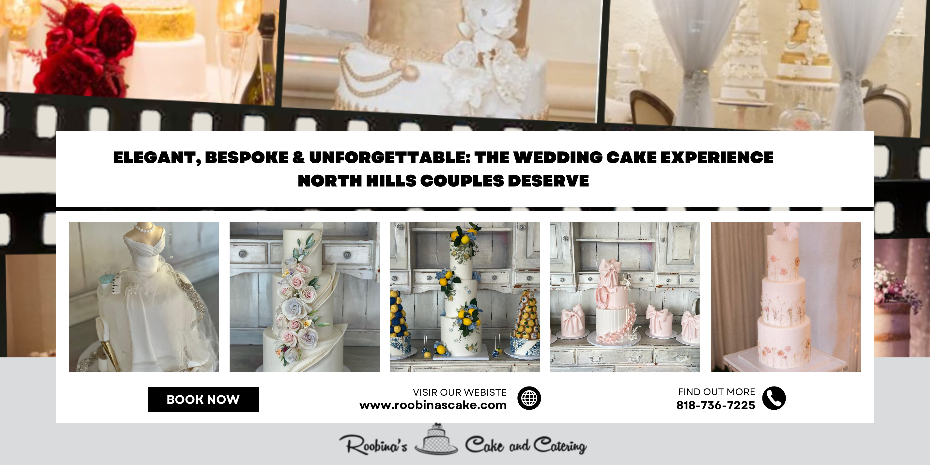 Elegant, Bespoke & Unforgettable: The Wedding Cake Experience North Hills Couples Deserve