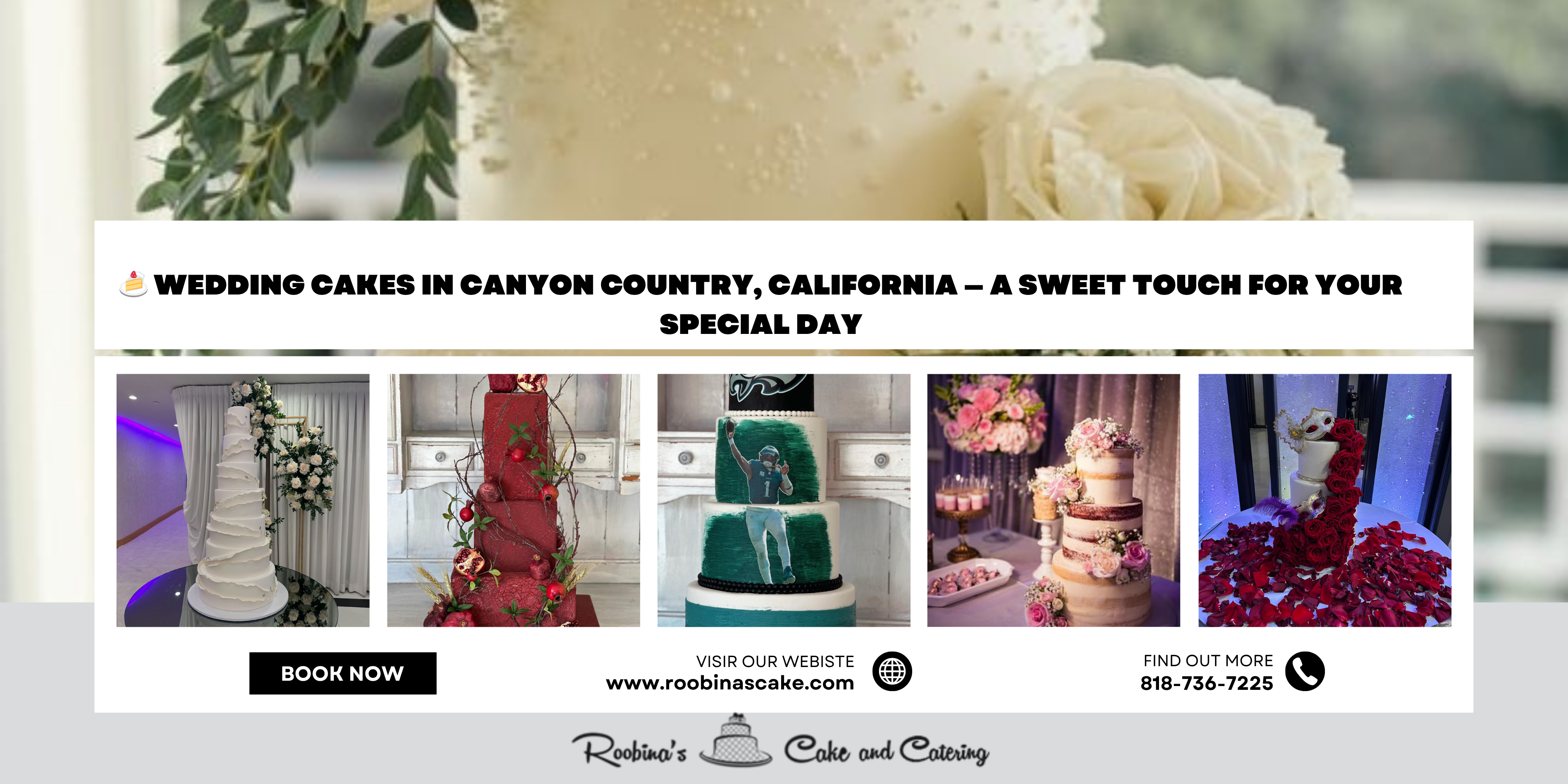 Wedding Cakes in Canyon Country, California — A Sweet Touch for Your Special Day