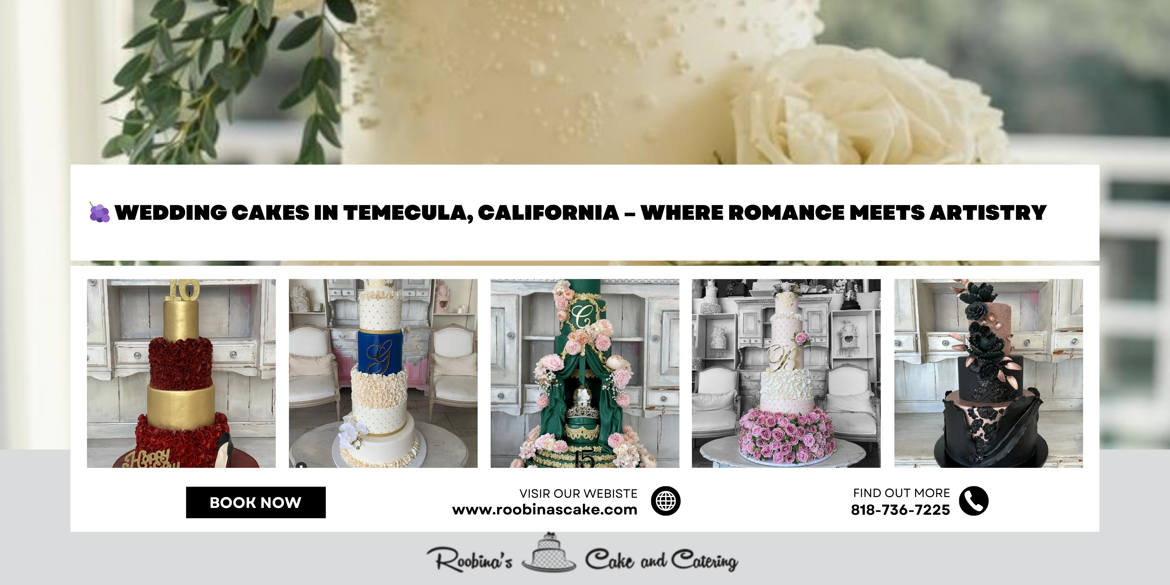 Wedding Cakes in Temecula, California – Where Romance Meets Artistry