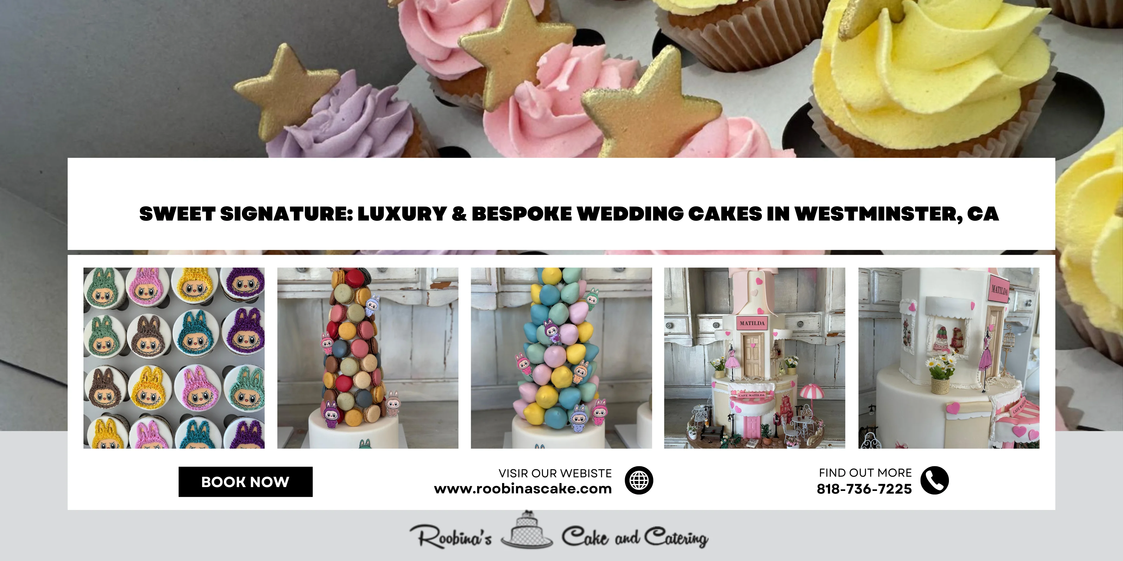 Sweet Signature: Luxury & Bespoke Wedding Cakes in Westminster, CA