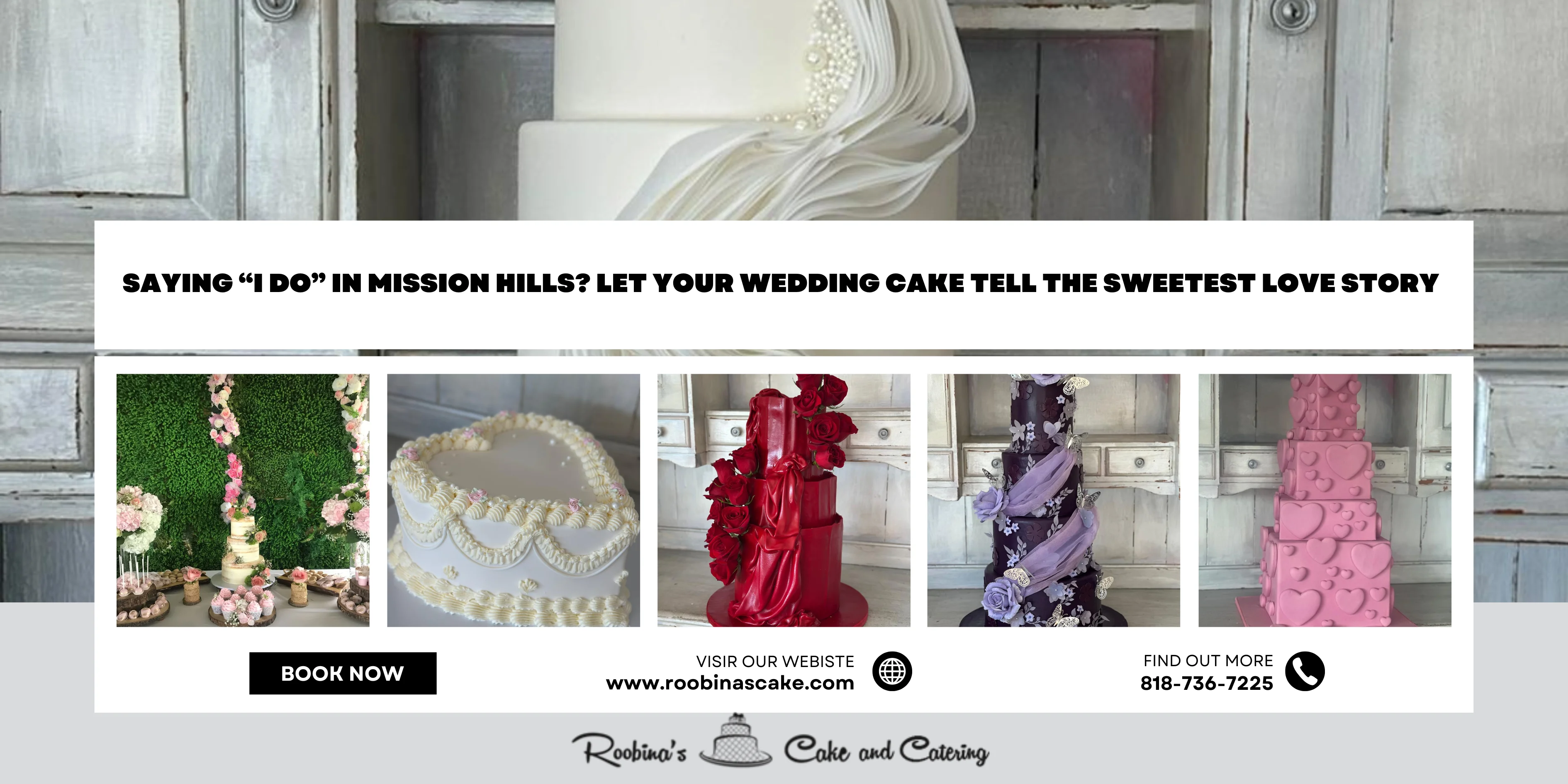 Saying “I Do” in Mission Hills? Let Your Wedding Cake Tell the Sweetest Love Story