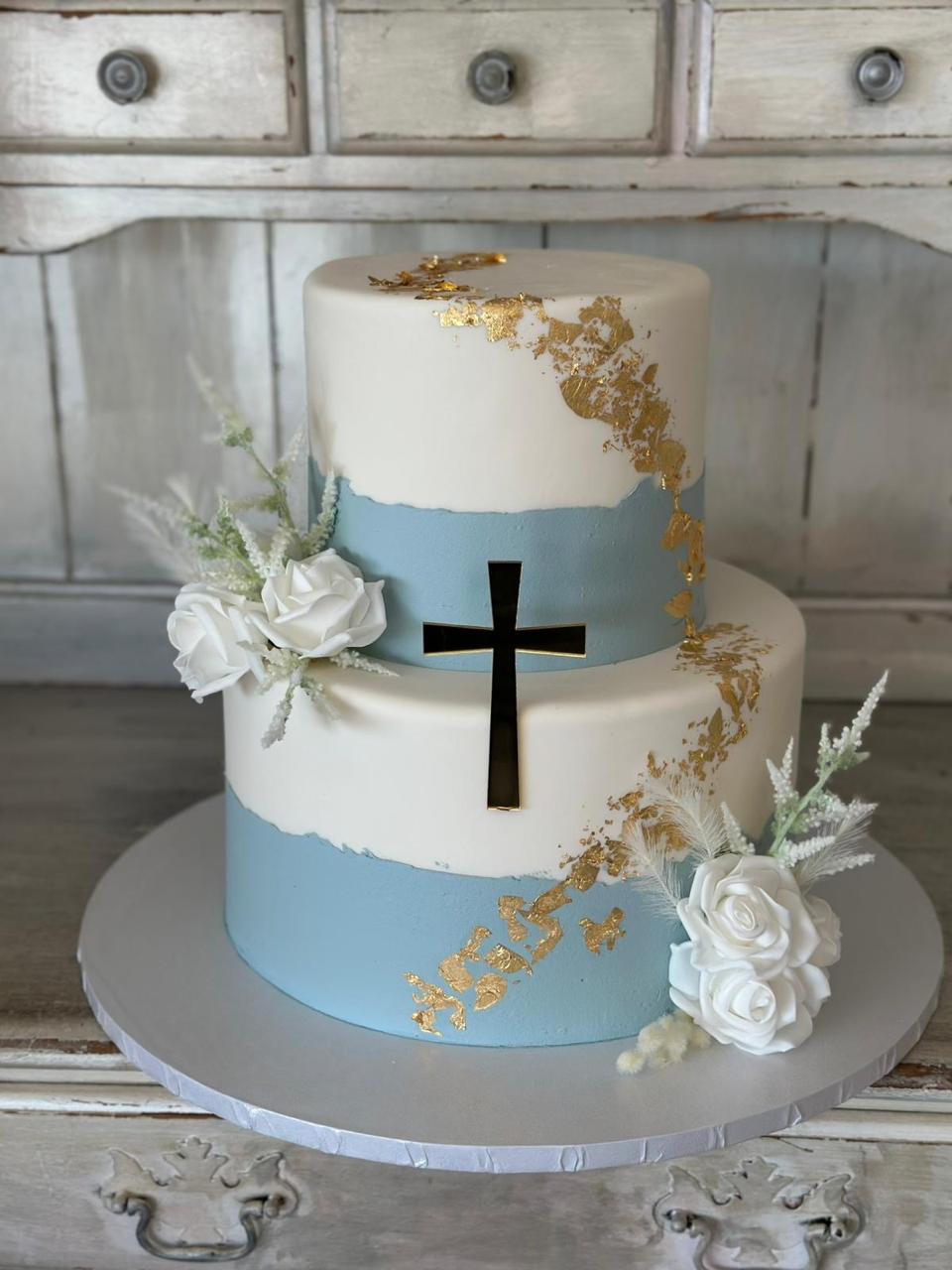 Baptism Cake Glendale CA – Elegant Christening & Baby Dedication Cakes by Roobina’s Cake