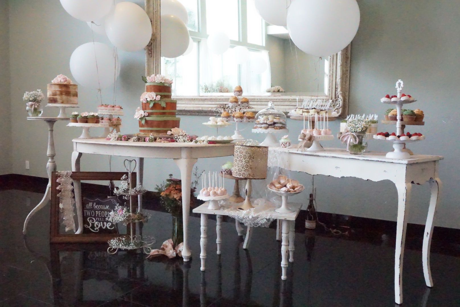 Cake and Dessert Table